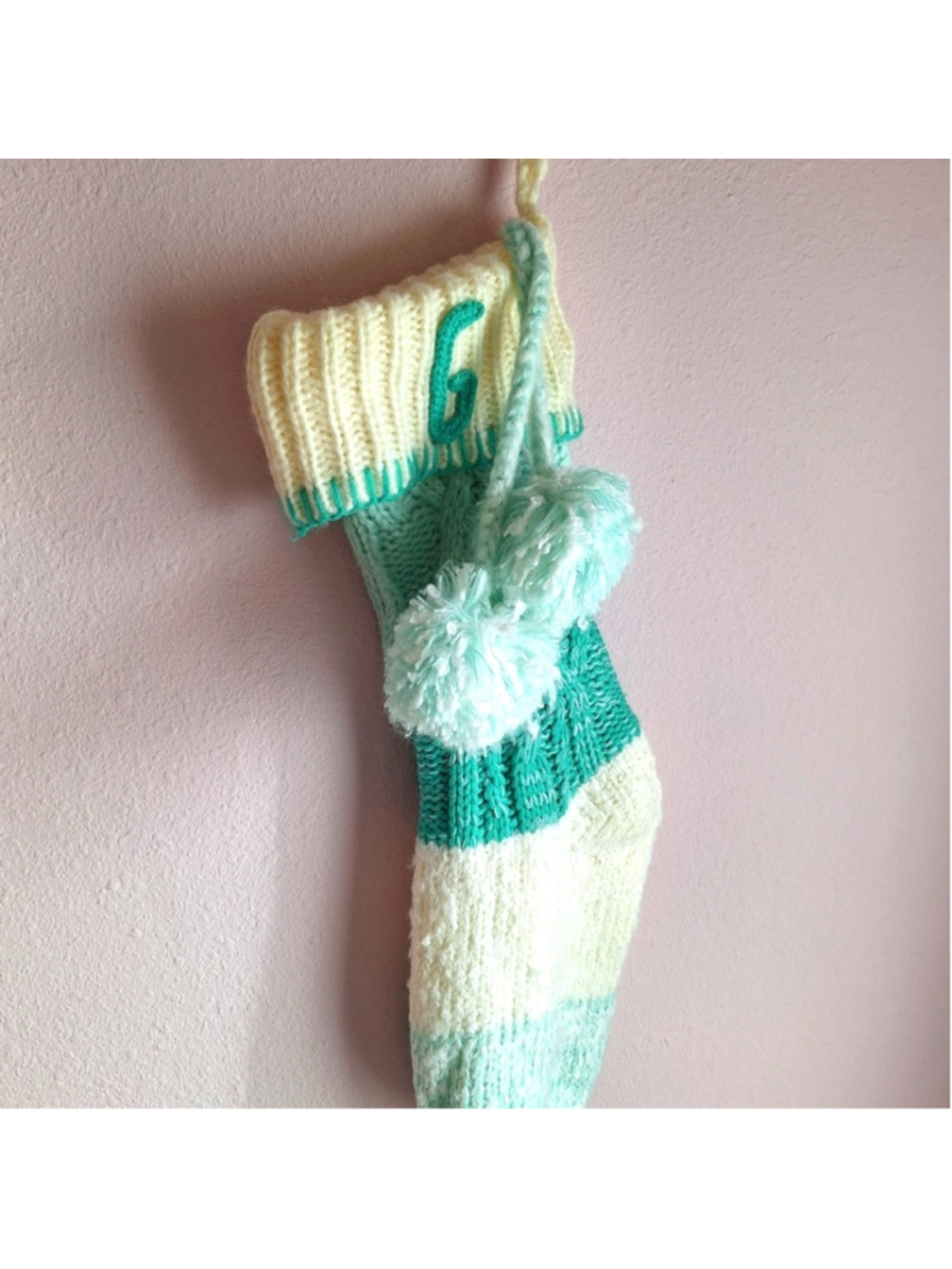 CHRISTMAS STOCKING LG KNIT